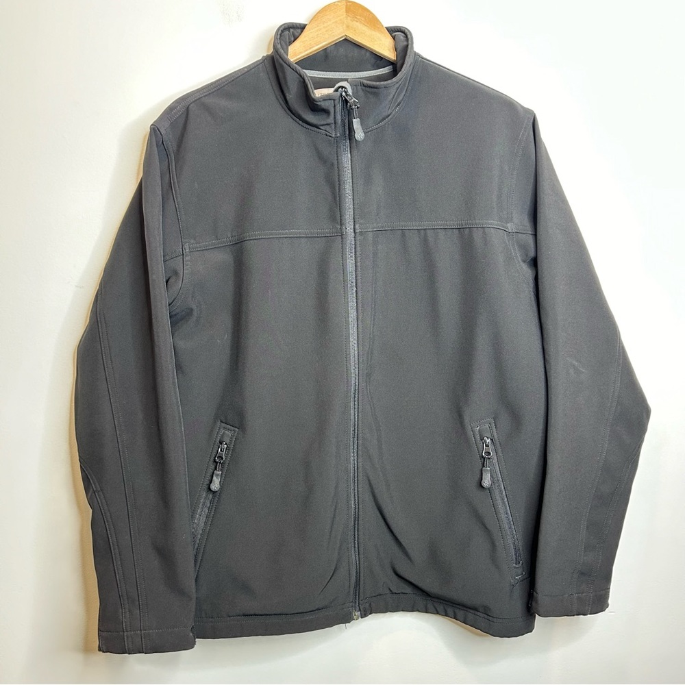 Outer Boundary Men’s Lightweight Black Zip Jacket